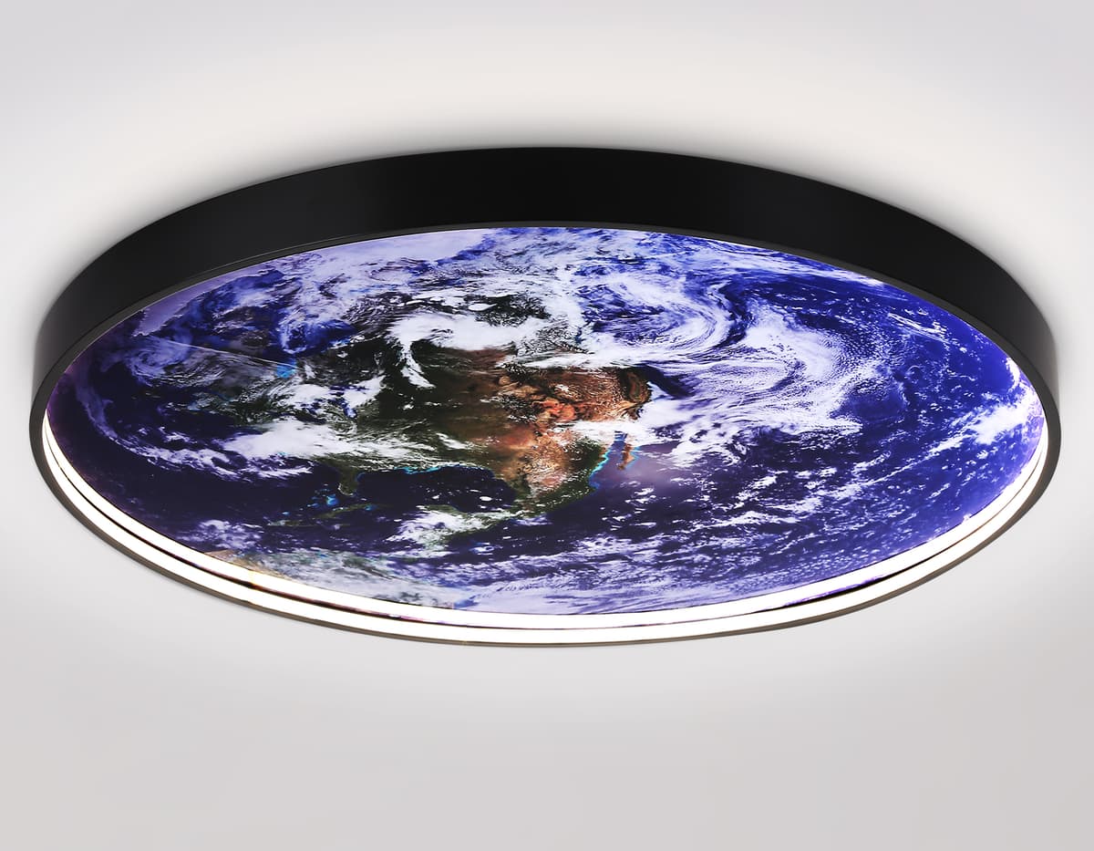 FW11136 BK черный 50W LED 3000-6400K D800*38