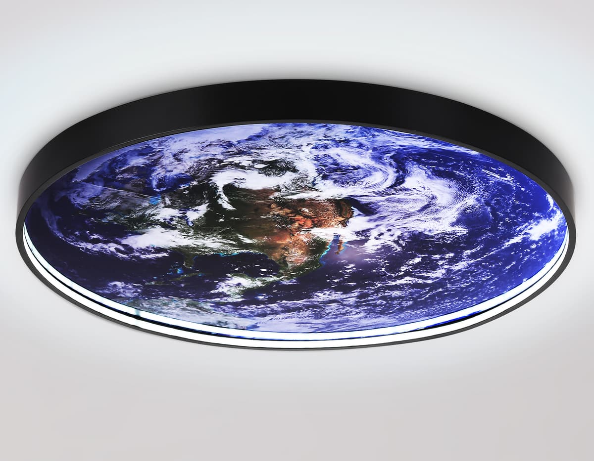 FW11136 BK черный 50W LED 3000-6400K D800*38