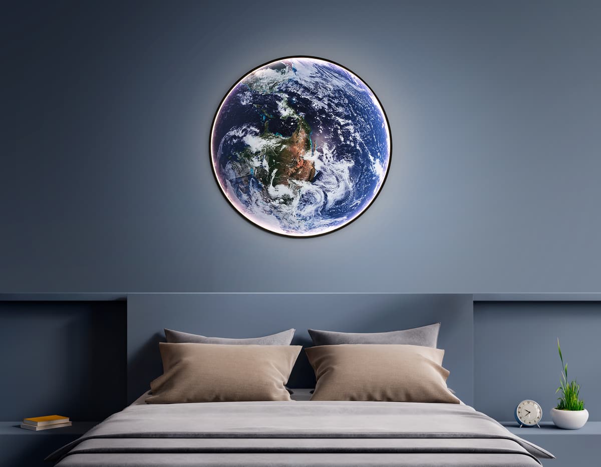 FW11136 BK черный 50W LED 3000-6400K D800*38