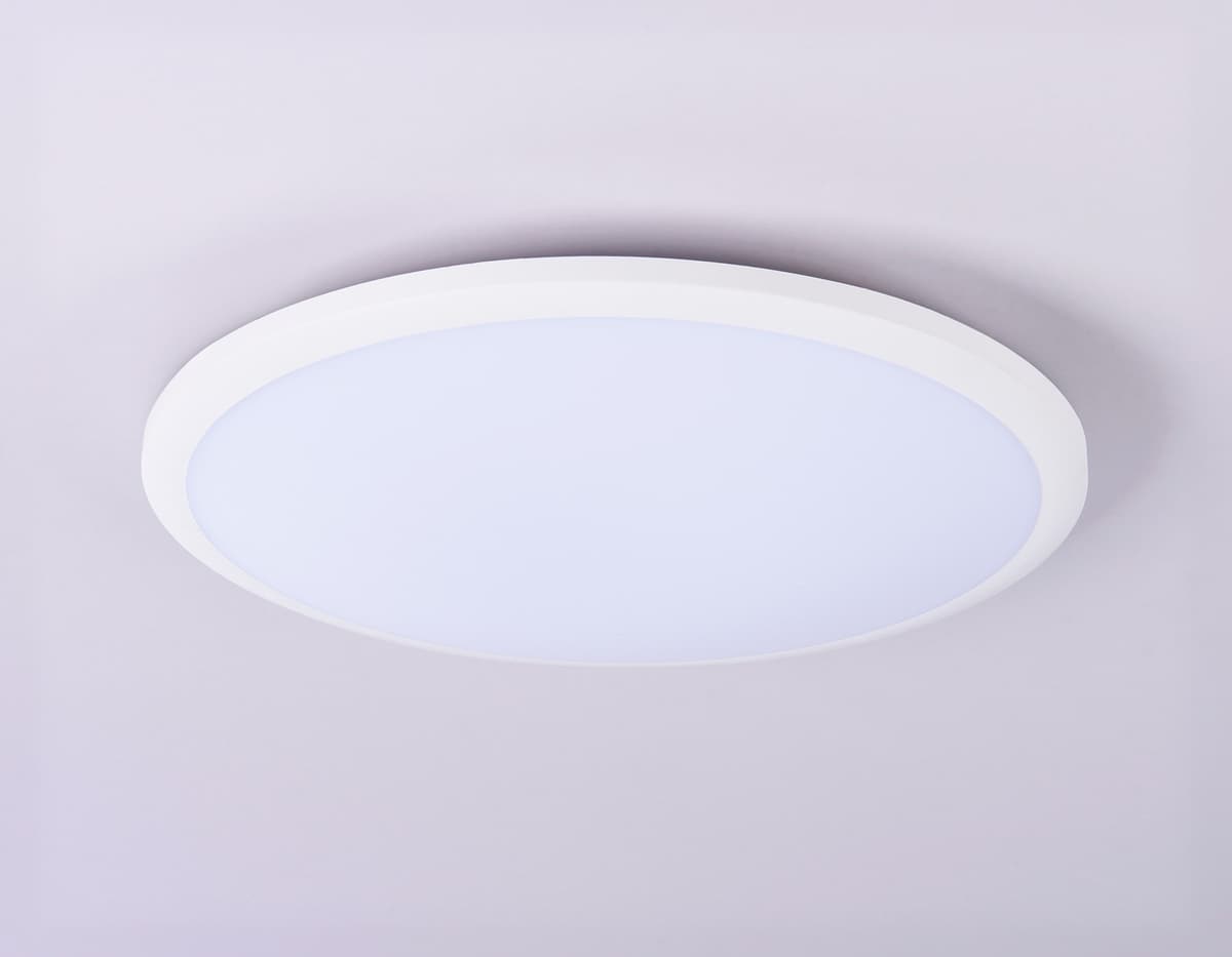 FZ1231 WH белый IP44 42W 6400К D370*55 (Без ПДУ)