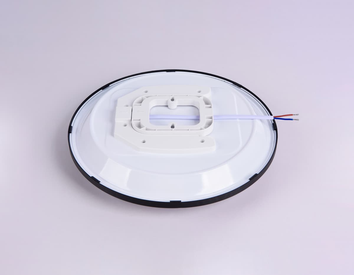 FZ1233 BK черный IP44 22W 6400К D260*55 (Без ПДУ)