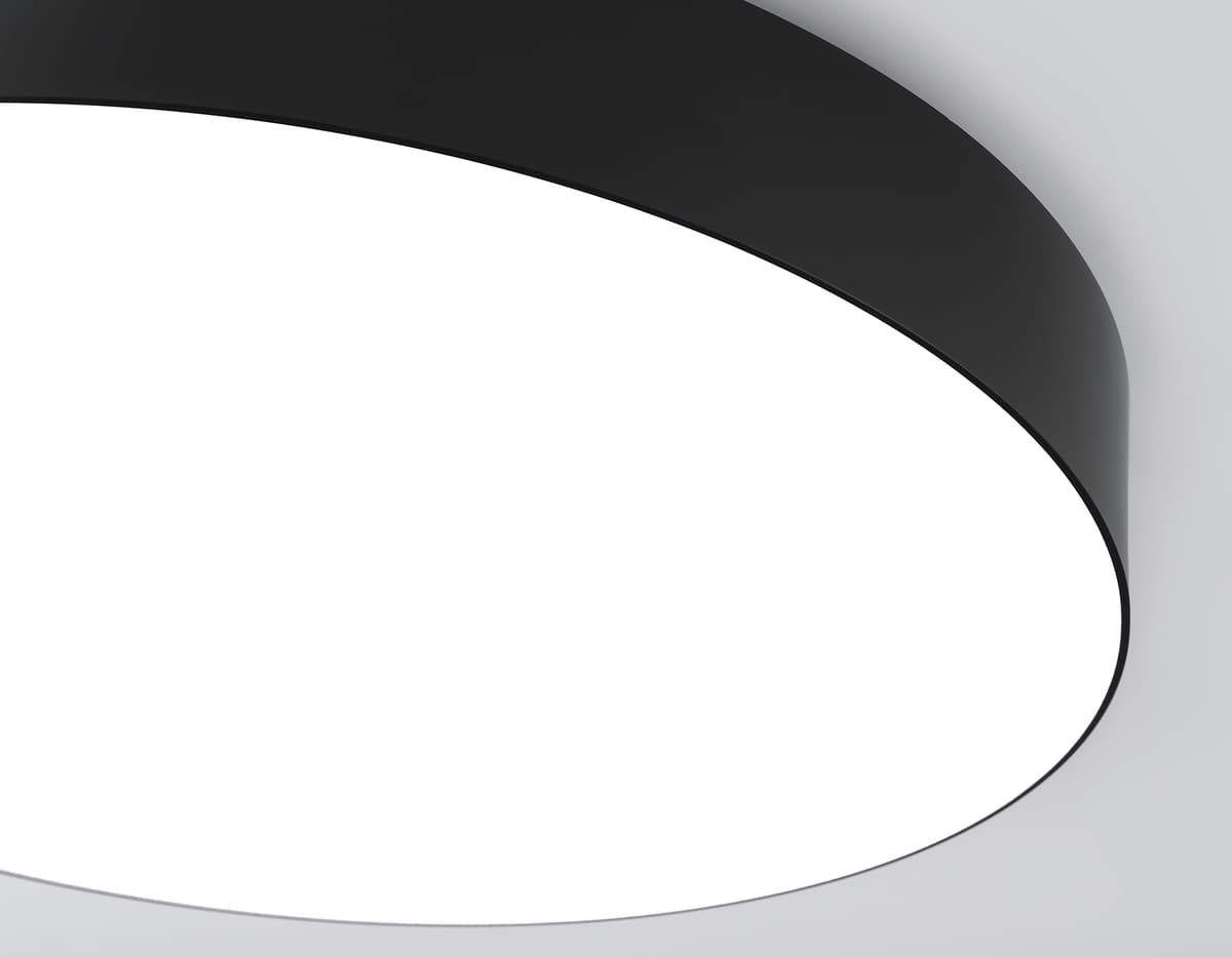 FZ1365 BK черный IP20 60W 3000-6500K 490*80 (ПДУ ИК)