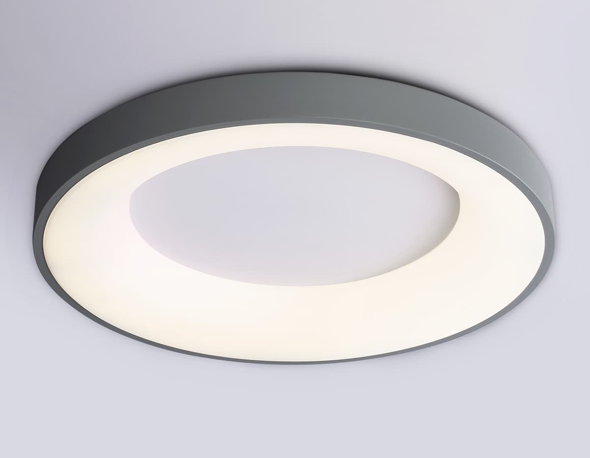 FZ1402 GR серый IP20 48W 3000K-6500K D500*50 (ПДУ ИК)