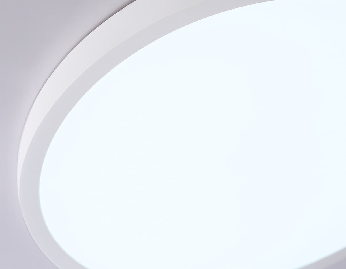 FZ1951 WH белый IP54 20W 5000K D270*15 (Без ПДУ)