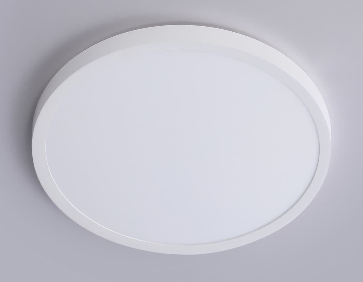 FZ1951 WH белый IP54 20W 5000K D270*15 (Без ПДУ)