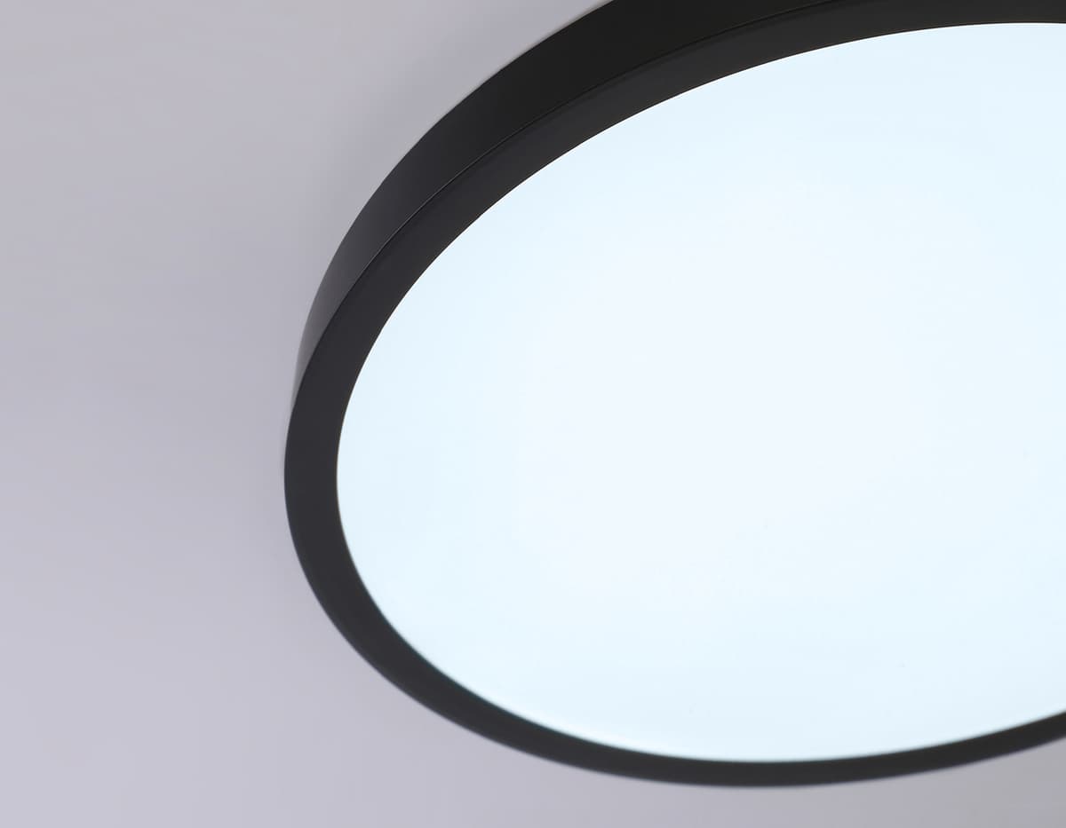 FZ1953 BK черный IP54 20W 5000K D270*15 (Без ПДУ)