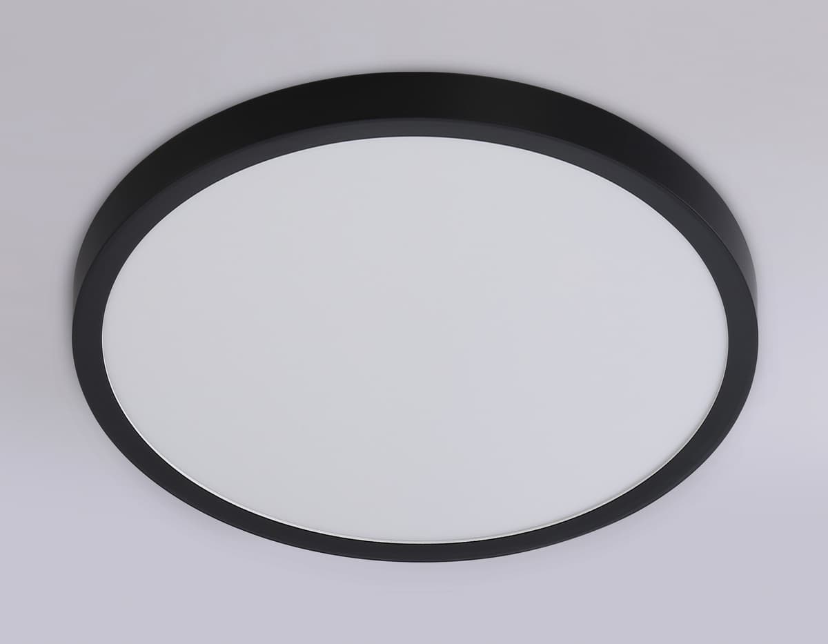 FZ1953 BK черный IP54 20W 5000K D270*15 (Без ПДУ)