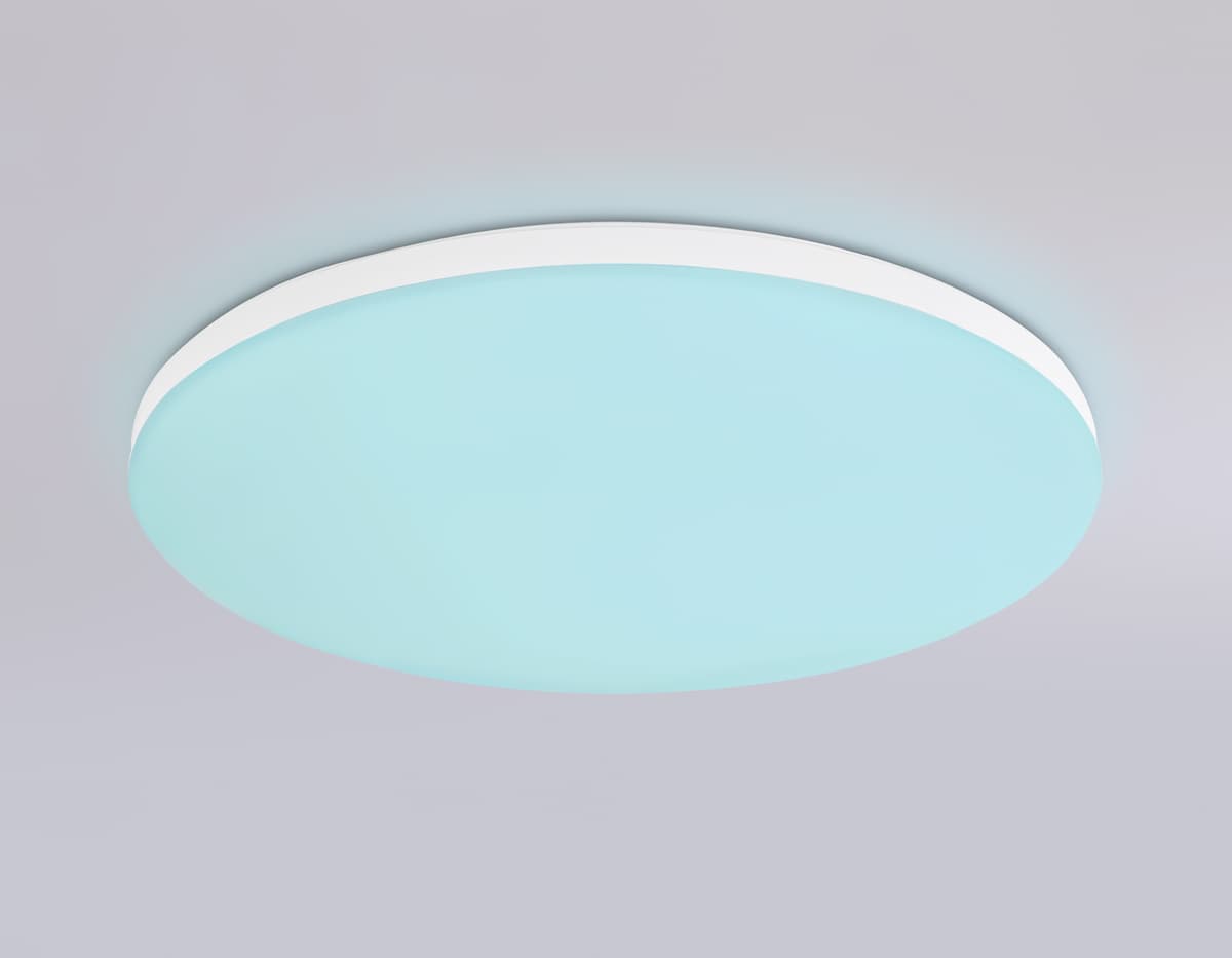 FZ2001 WH белый IP54 20W 3000K-6500K+RGB Wi-Fi Алиса/Tuya/Smart Home/Alexa D300*55 (ПДУ ИК)