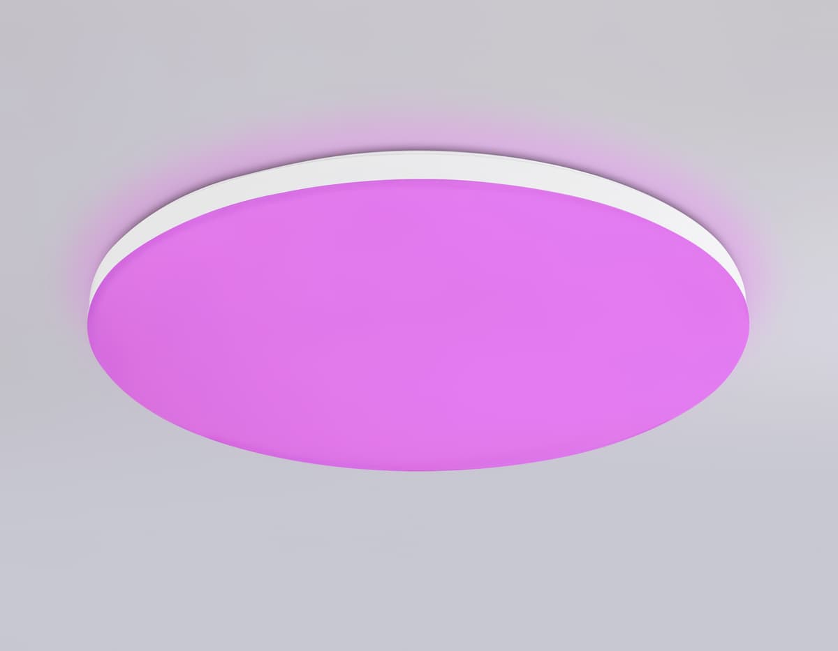 FZ2001 WH белый IP54 20W 3000K-6500K+RGB Wi-Fi Алиса/Tuya/Smart Home/Alexa D300*55 (ПДУ ИК)