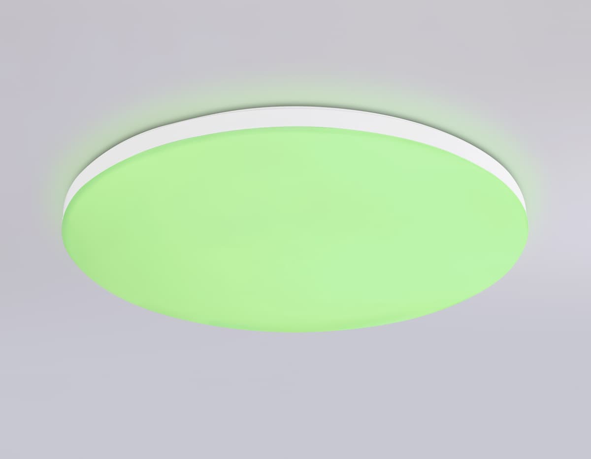 FZ2001 WH белый IP54 20W 3000K-6500K+RGB Wi-Fi Алиса/Tuya/Smart Home/Alexa D300*55 (ПДУ ИК)