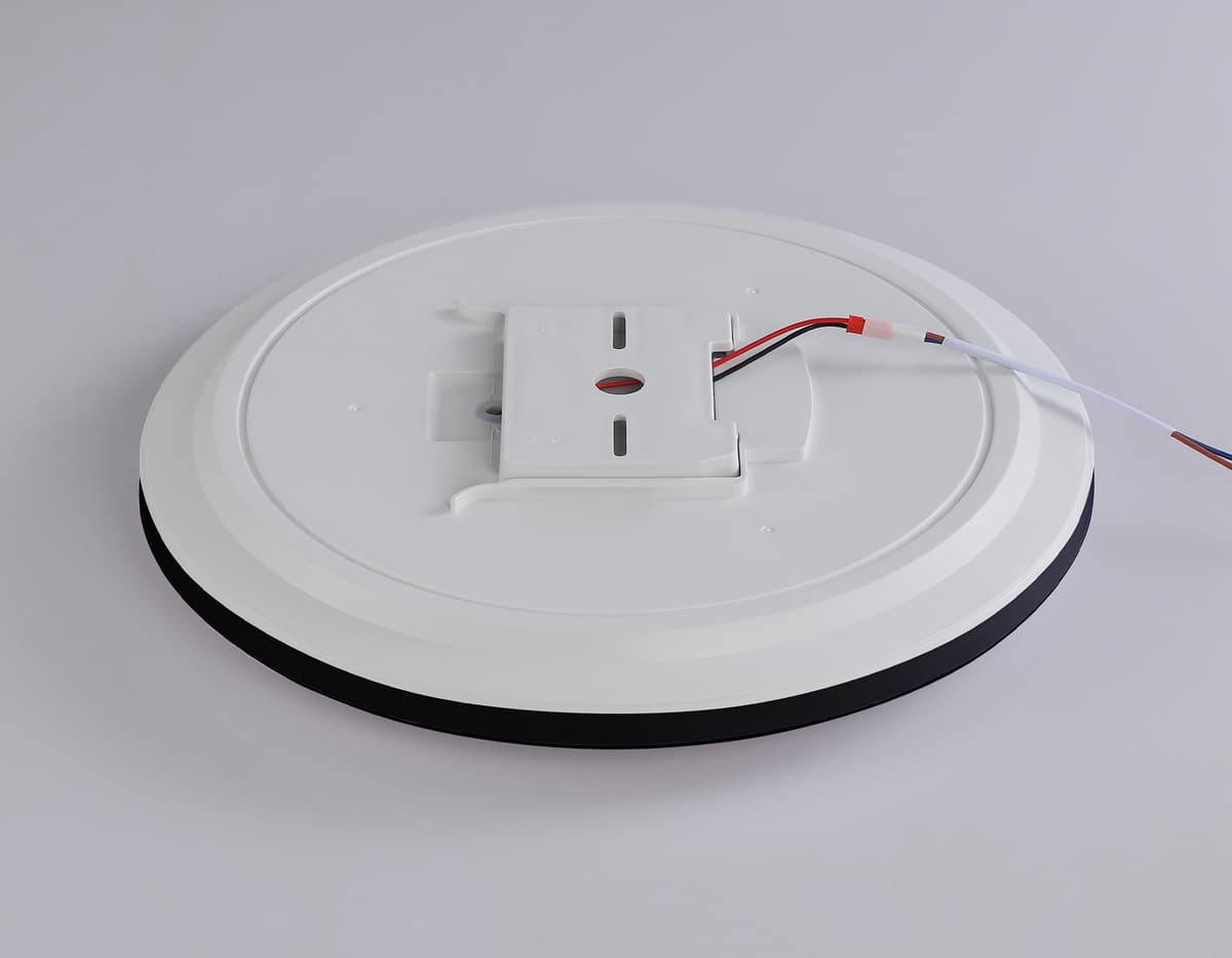 FZ2004 BK черный IP54 20W 3000K-6500K+RGB Wi-Fi Алиса/Tuya/Smart Home/Alexa D300*55 (ПДУ ИК)