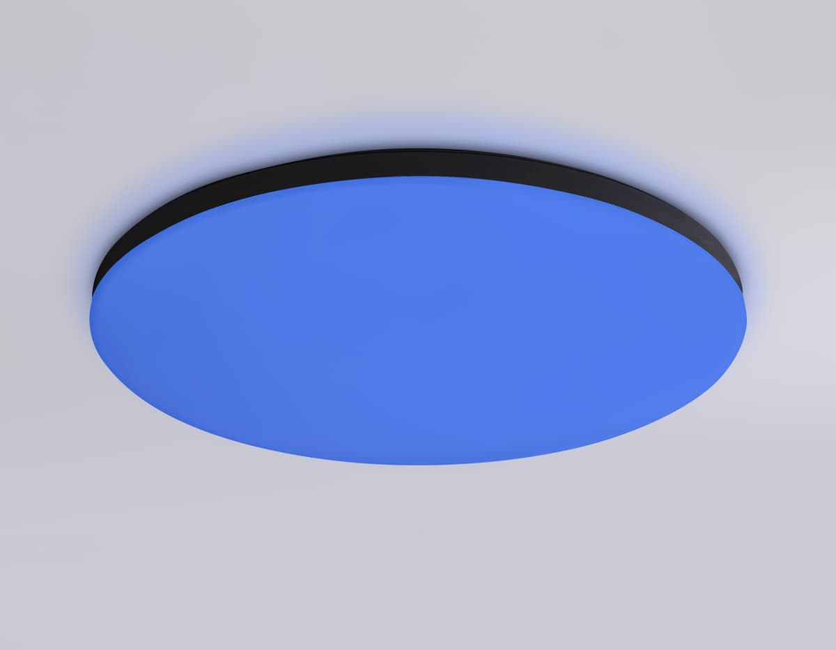 FZ2004 BK черный IP54 20W 3000K-6500K+RGB Wi-Fi Алиса/Tuya/Smart Home/Alexa D300*55 (ПДУ ИК)