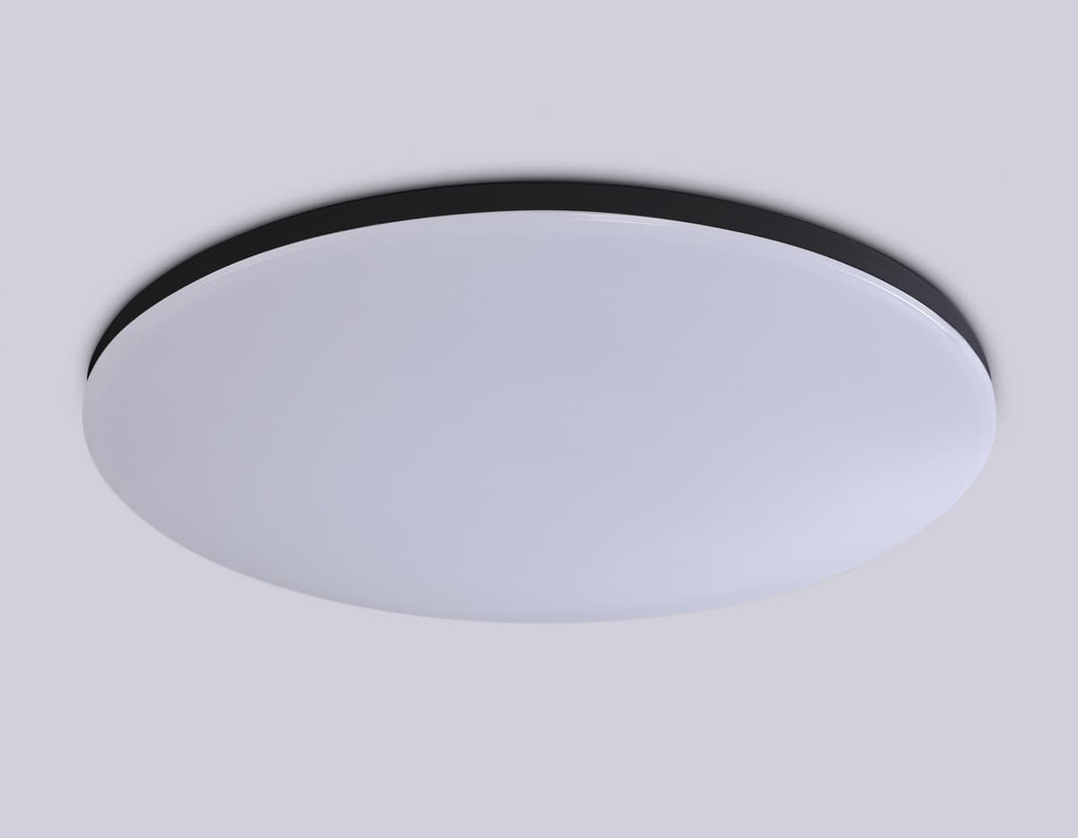 FZ2005 BK черный IP54 25W 3000K-6500K+RGB Wi-Fi Алиса/Tuya/Smart Home/Alexa D370*55 (ПДУ ИК)