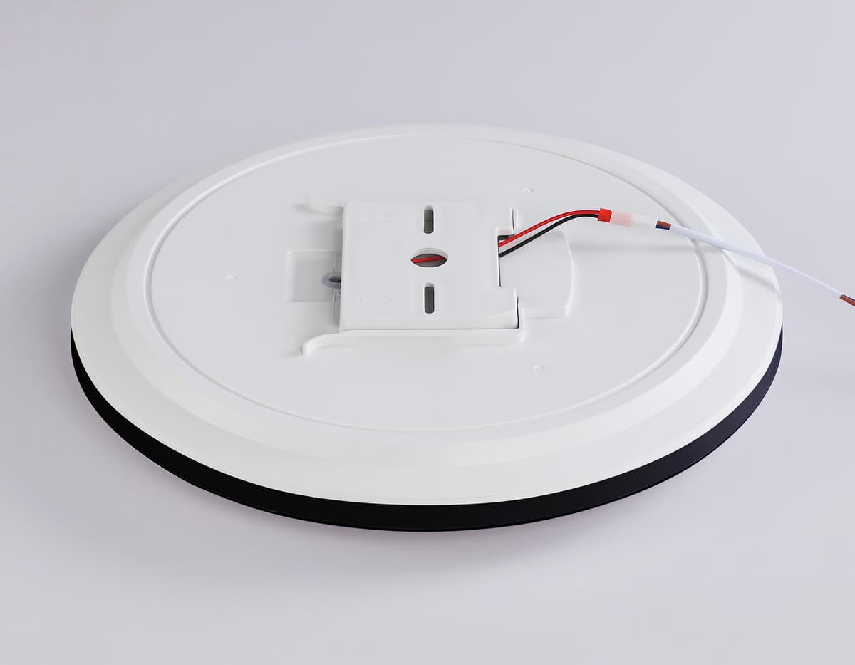 FZ2005 BK черный IP54 25W 3000K-6500K+RGB Wi-Fi Алиса/Tuya/Smart Home/Alexa D370*55 (ПДУ ИК)