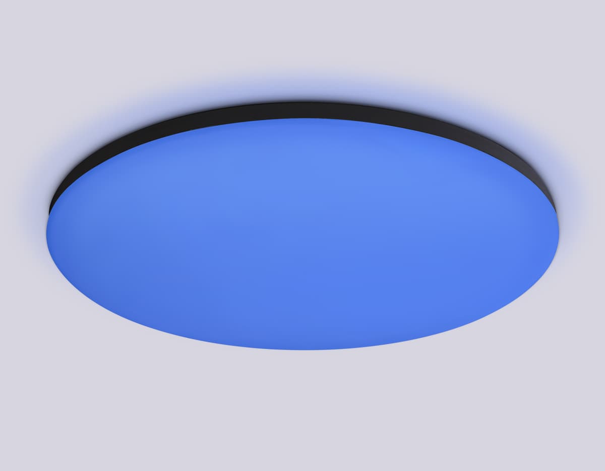 FZ2005 BK черный IP54 25W 3000K-6500K+RGB Wi-Fi Алиса/Tuya/Smart Home/Alexa D370*55 (ПДУ ИК)