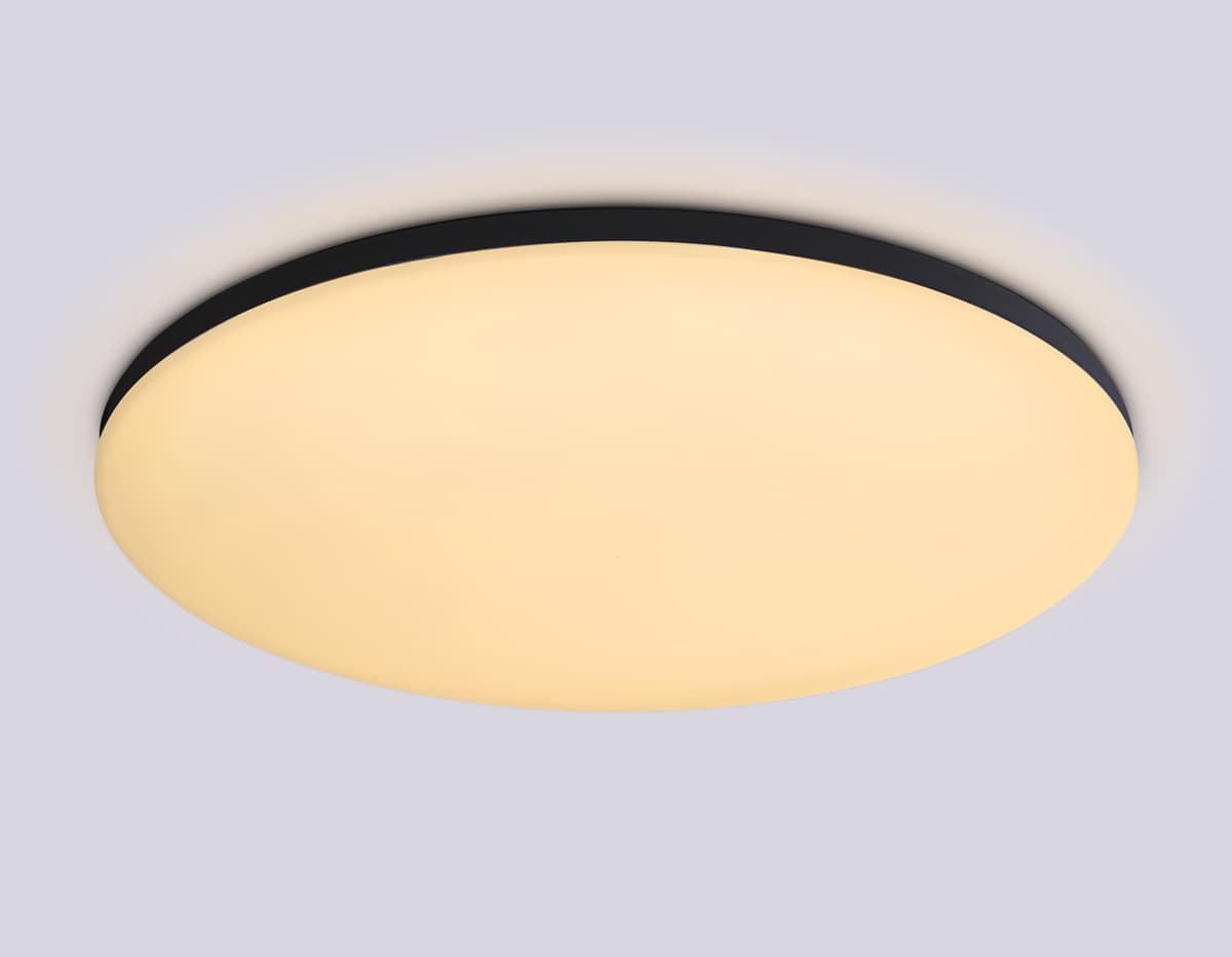 FZ2005 BK черный IP54 25W 3000K-6500K+RGB Wi-Fi Алиса/Tuya/Smart Home/Alexa D370*55 (ПДУ ИК)