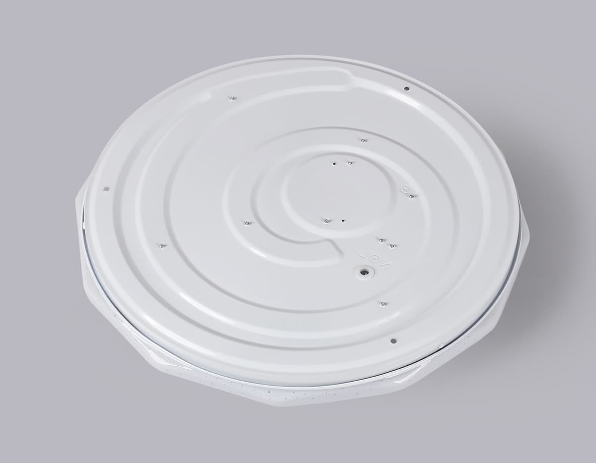 FZ417 WH белый IP20 46W 3000K-6500K+RGB D380*60 (ПДУ ИК)