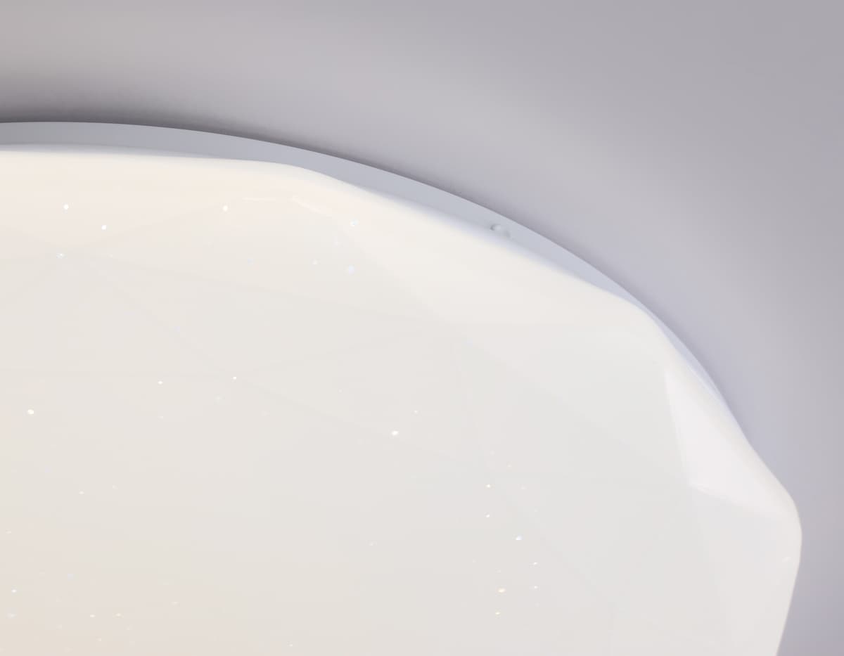 FZ418 WH белый IP20 66W 3000K-6500K+RGB D480*65 (ПДУ ИК)