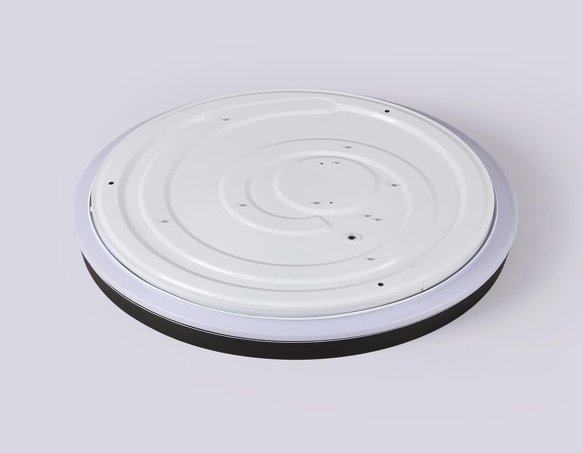 FZ610 BK/GD черный/золото IP20 66W 3000K-6500K+RGB D490*85 (ПДУ ИК)