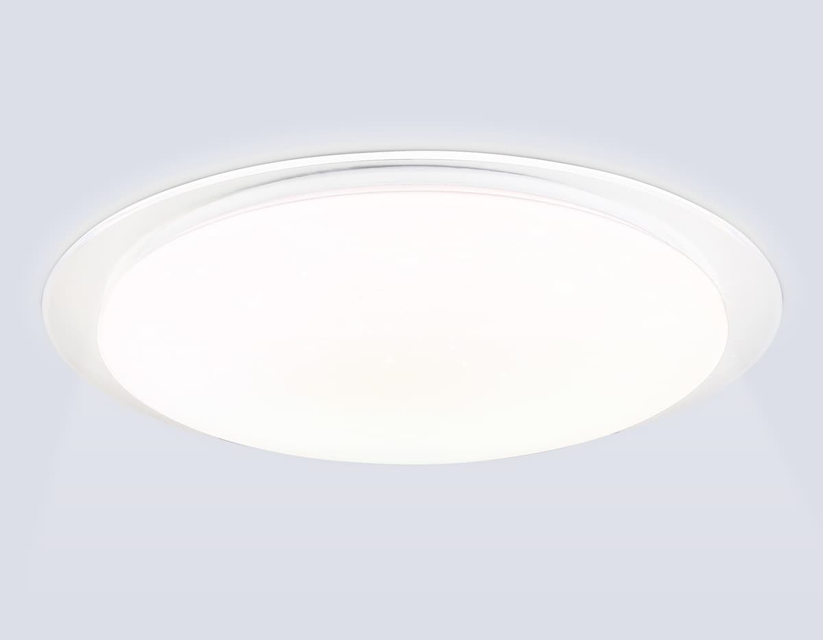 FZ780 WH белый IP20 60W 3000-6500K+RGB 570*55 (ПДУ ИК)