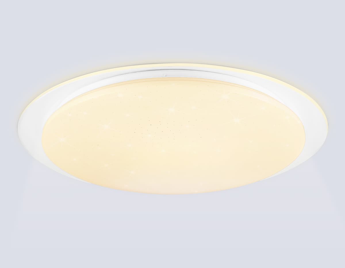 FZ780 WH белый IP20 60W 3000-6500K+RGB 570*55 (ПДУ ИК)