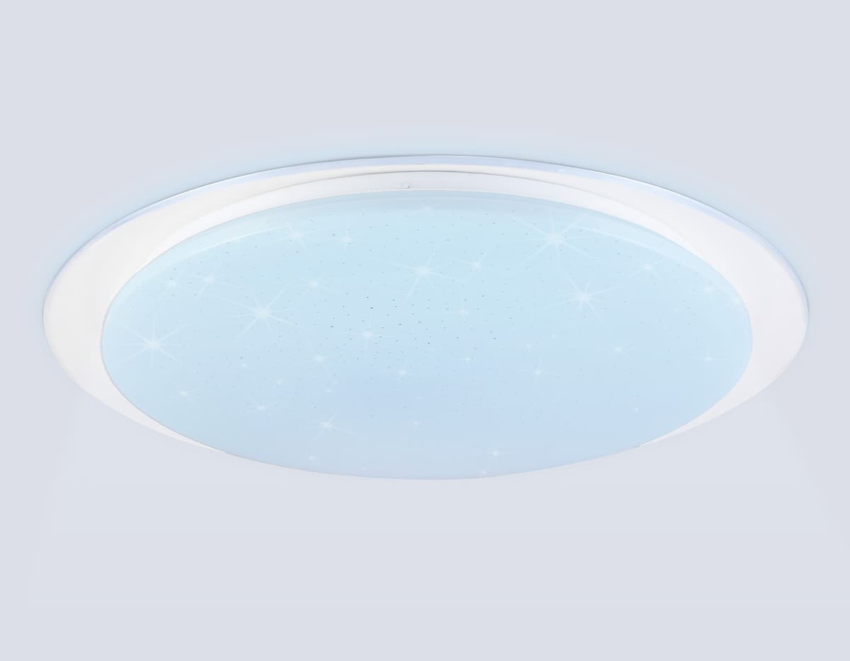 FZ780 WH белый IP20 60W 3000-6500K+RGB 570*55 (ПДУ ИК)