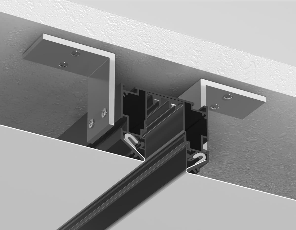 GL1017 BK черный IP20 220V 2000*62,5*51,5