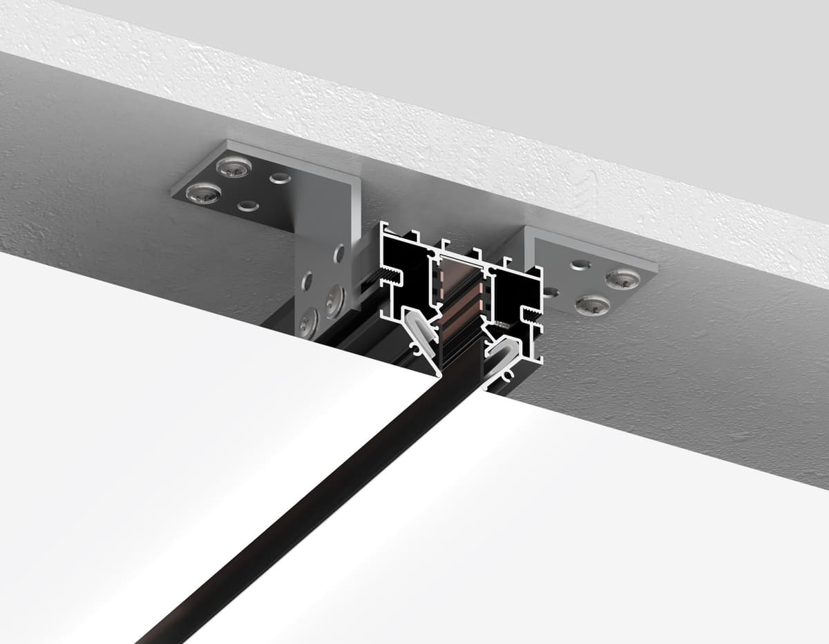 GL1950 BK черный IP20 48V 3000*50*43