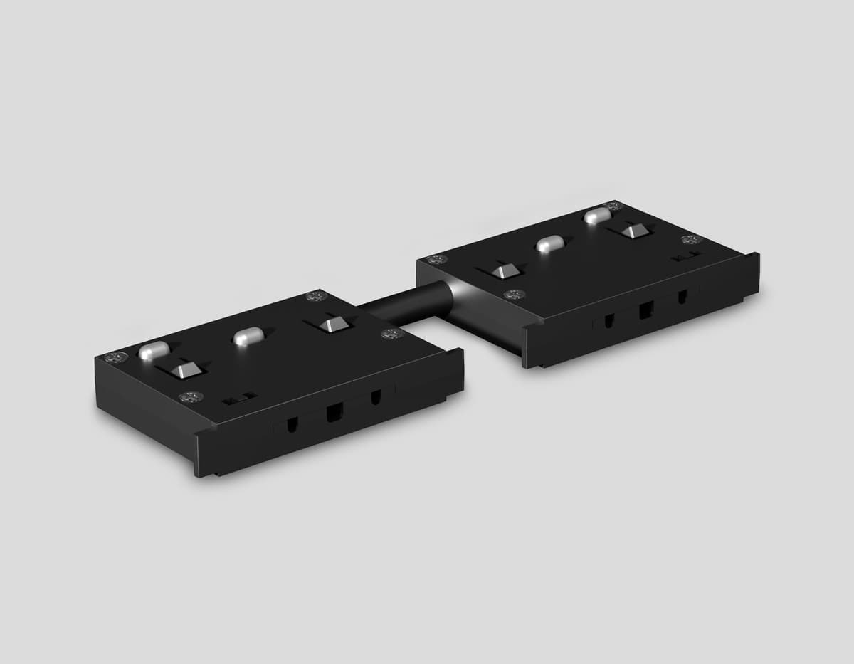 GL2030 BK черный IP20 48V 120*10*37