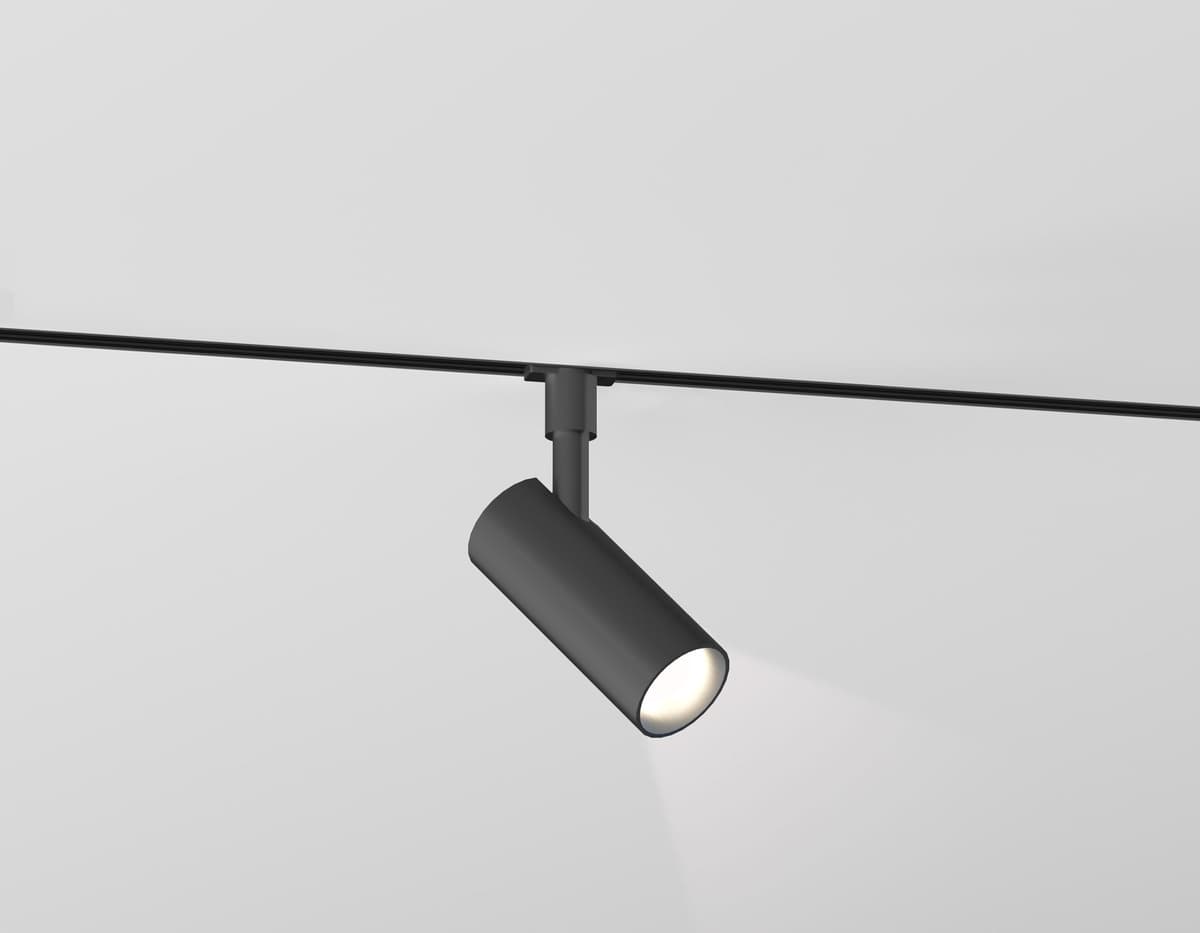 GL2301 BK черный IP20 6W 3CCT 3000/4200/6400K 48V D35*80