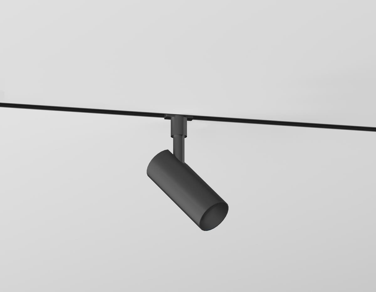 GL2301 BK черный IP20 6W 3CCT 3000/4200/6400K 48V D35*80