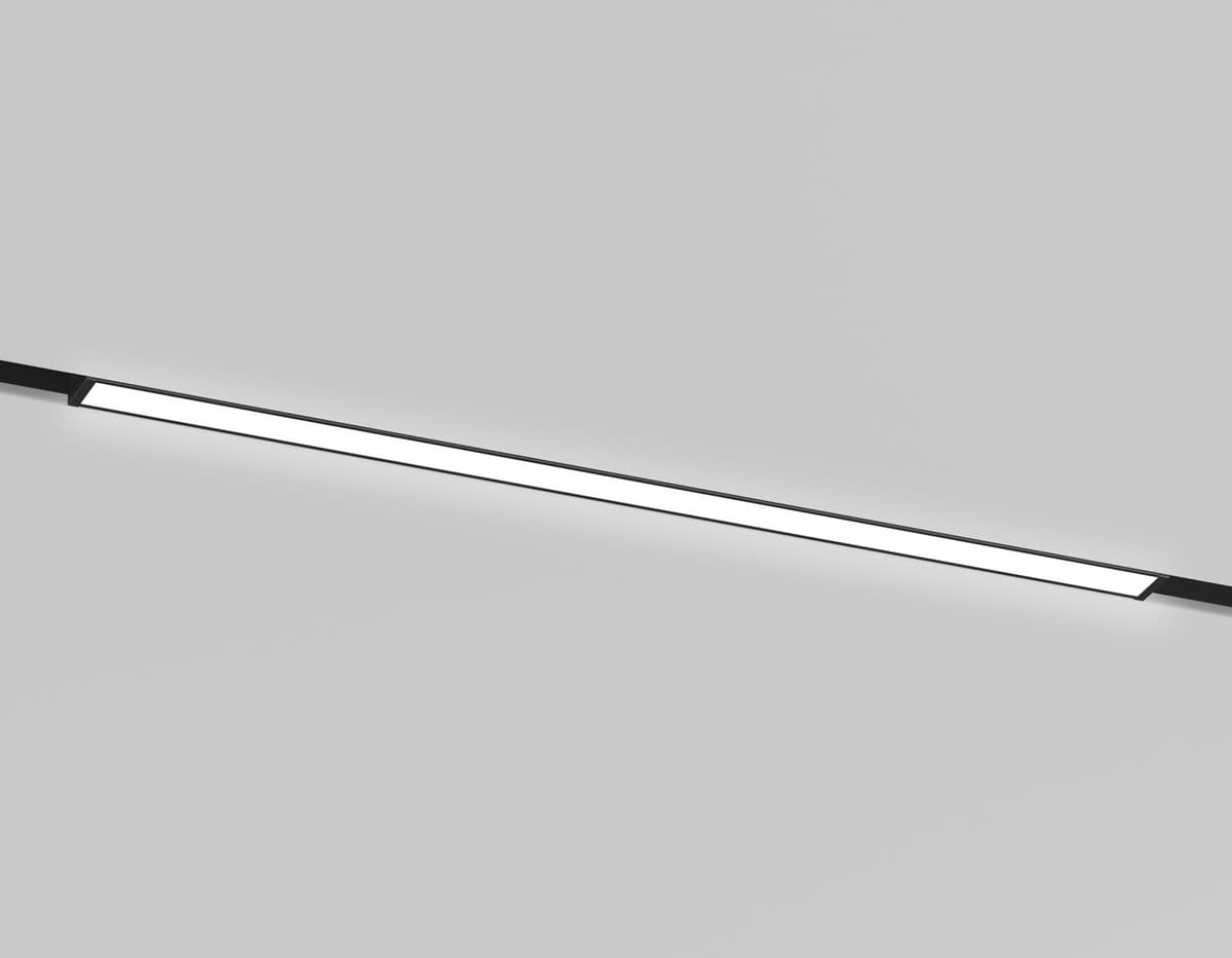 GL2320 BK черный IP20 10W 3CCT 3000/4200/6400K 48V 200*10*37