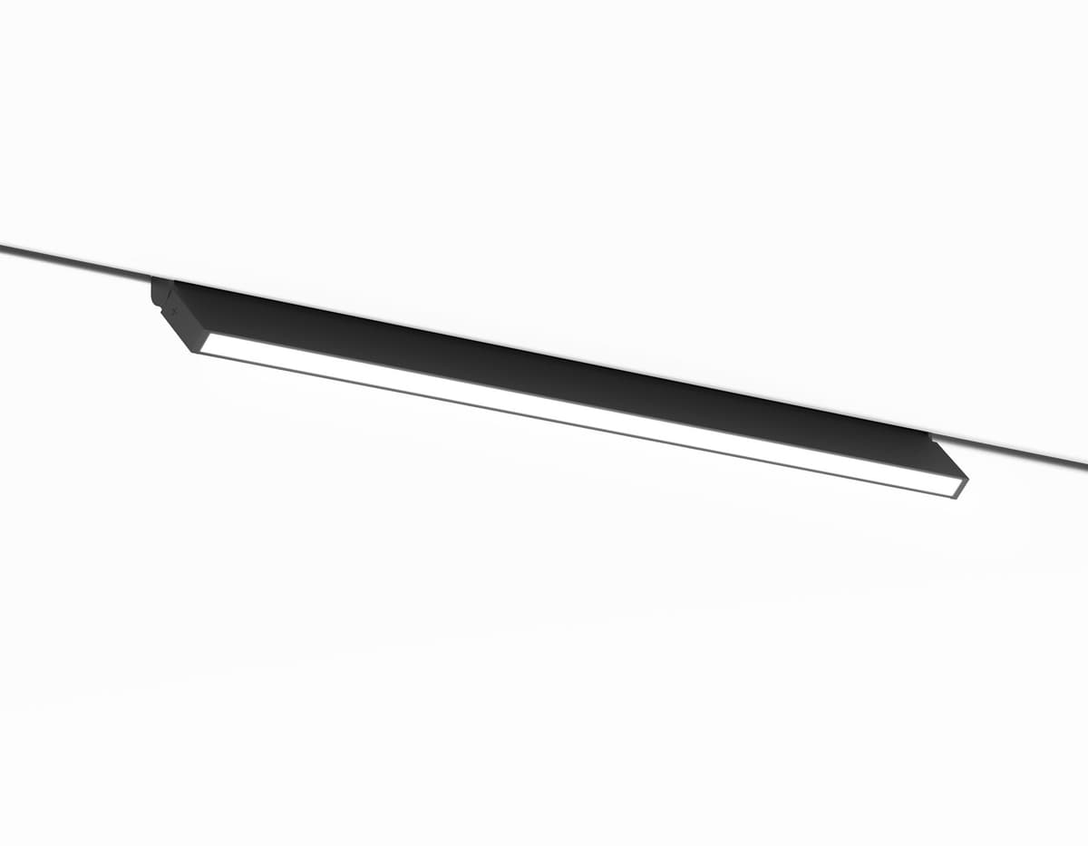 GL2355 BK черный IP20 20W 3CCT 3000-6400K 48V 400*10*73