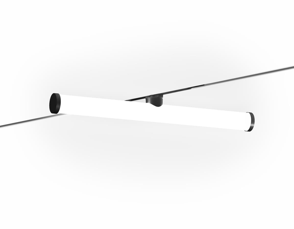 GL2370 BK черный IP20 10W 3CCT 3000/4200/6400K 48V 300*25*73