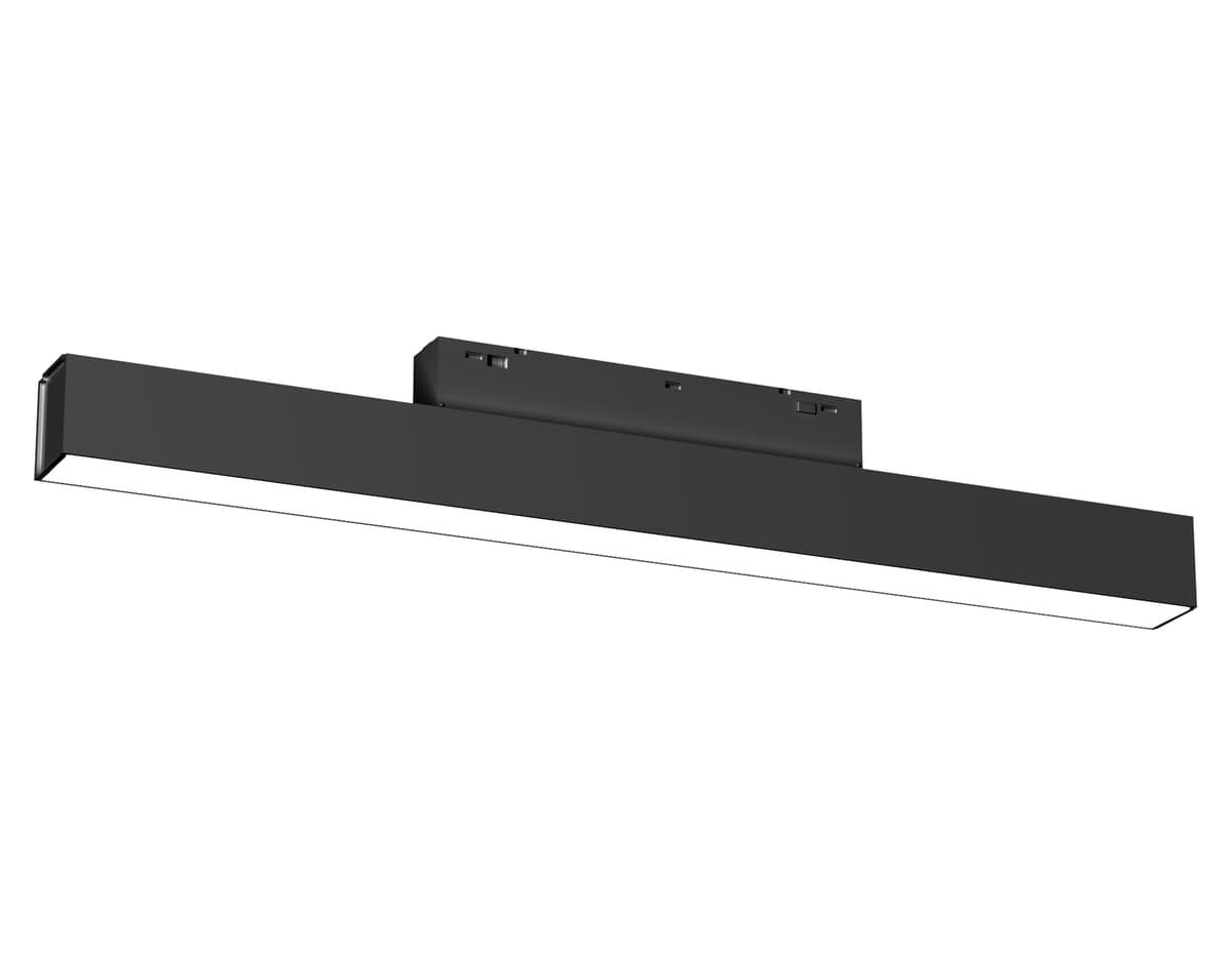 GL4455 BK черный IP20 10W 3CCT 3000-6000K SMART 48V 120° 304*22*45