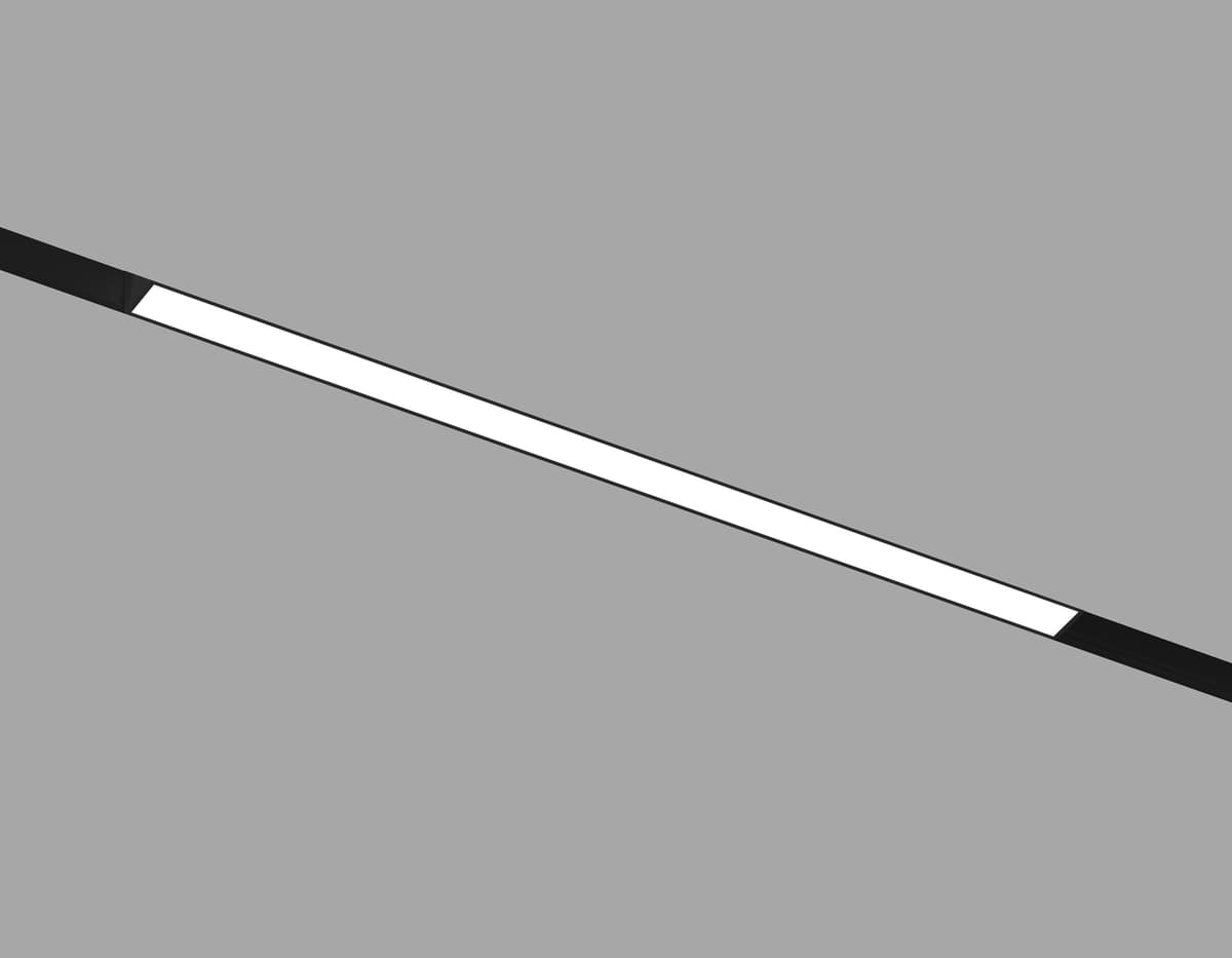 GL4455 BK черный IP20 10W 3CCT 3000-6000K SMART 48V 120° 304*22*45