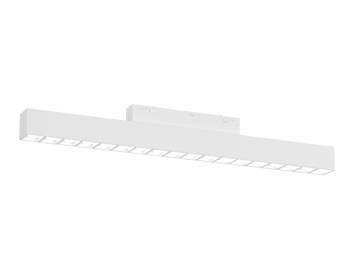 GL4500 WH белый IP20 18W 3CCT 3000-6000K SMART 48V 24° 328*22*25