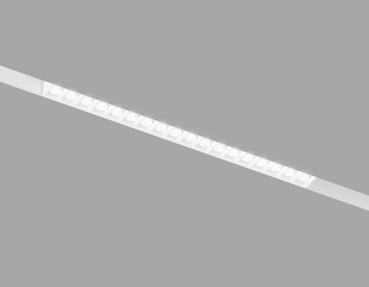 GL4500 WH белый IP20 18W 3CCT 3000-6000K SMART 48V 24° 328*22*25