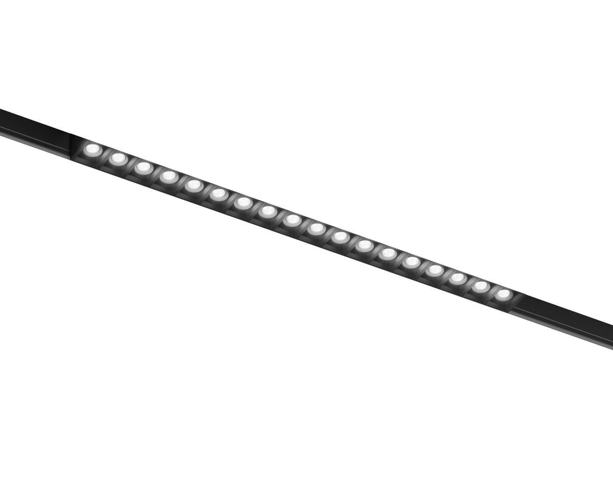 GL4505 BK черный IP20 18W 3CCT 3000-6000K SMART 48V 24° 328*22*25