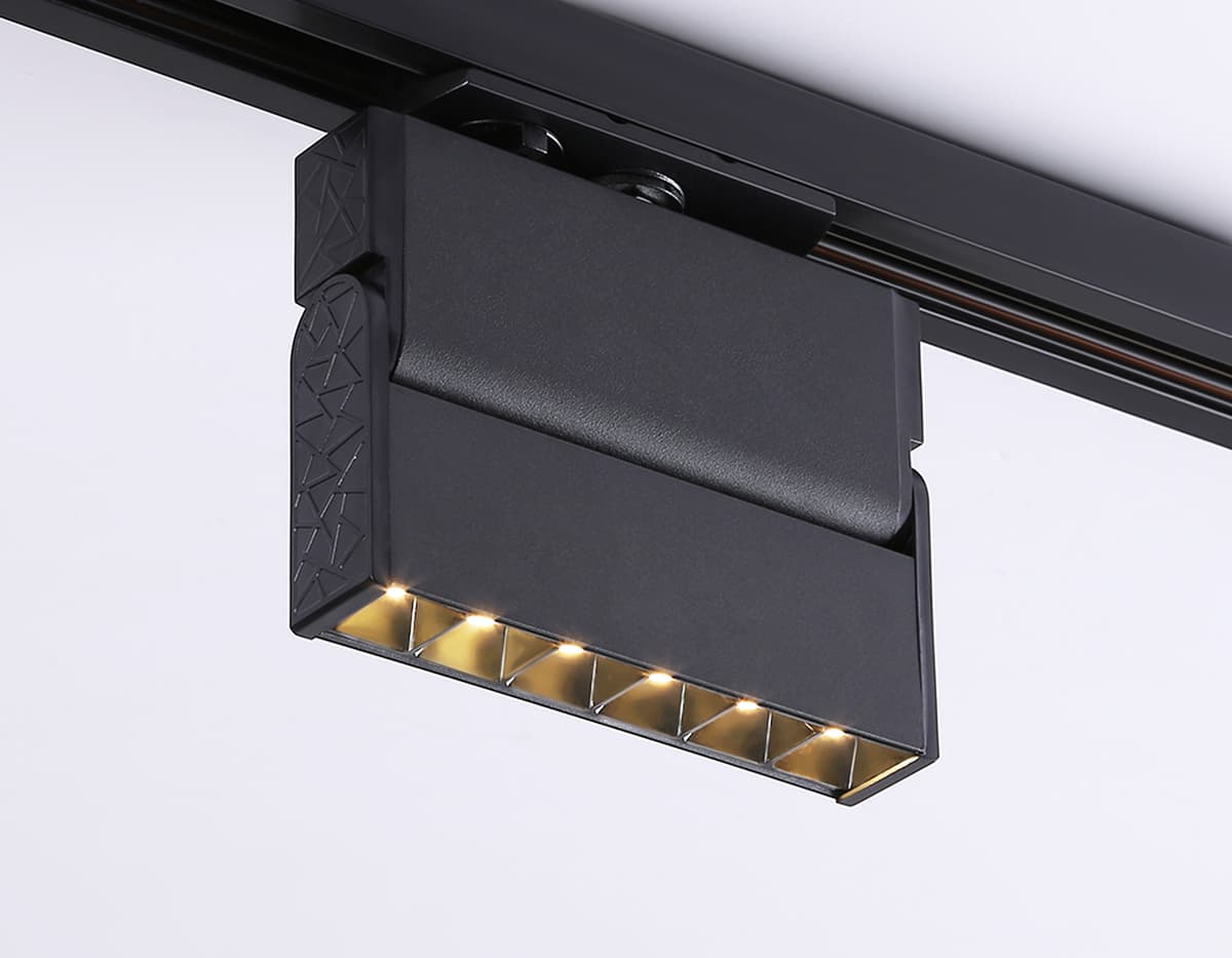 GL6813 BK черный LED 6W 3000K 24° 115*22*87