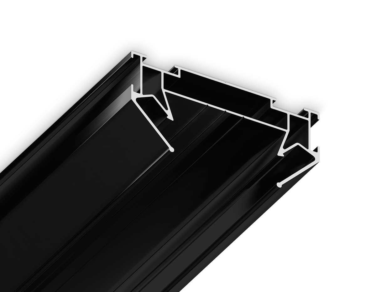 GL7132 BK черный матовый корпус в натяжной потолок Standard 220V NEW 3000*62*30