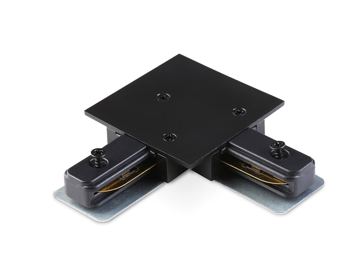 GL7166 BK черный коннектор угловой встраеваемый для шинопровода Standard 220V NEW 70*70*20