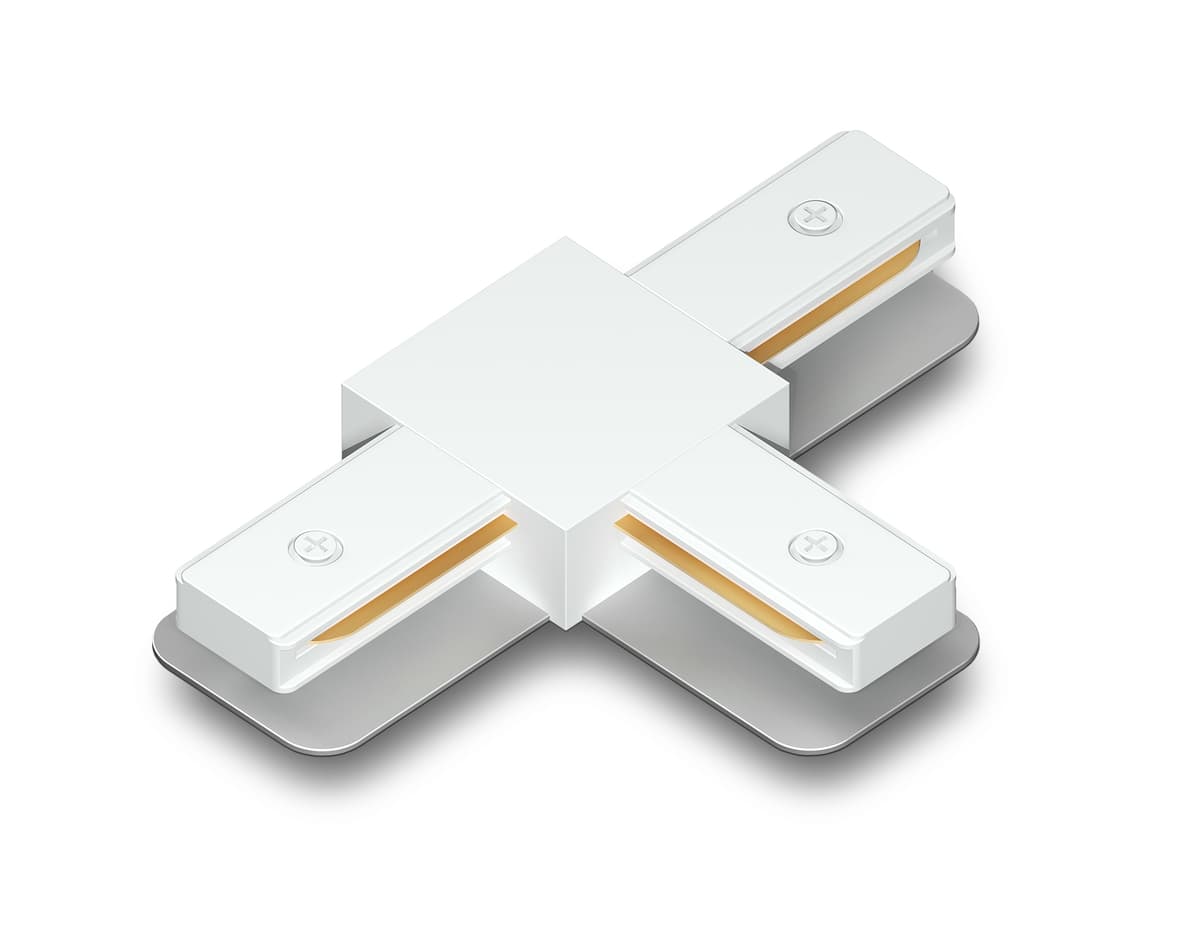 GL7167 WH белый коннектор Т-образный для однофазного шинопровода Standard 220V NEW 105*70*20