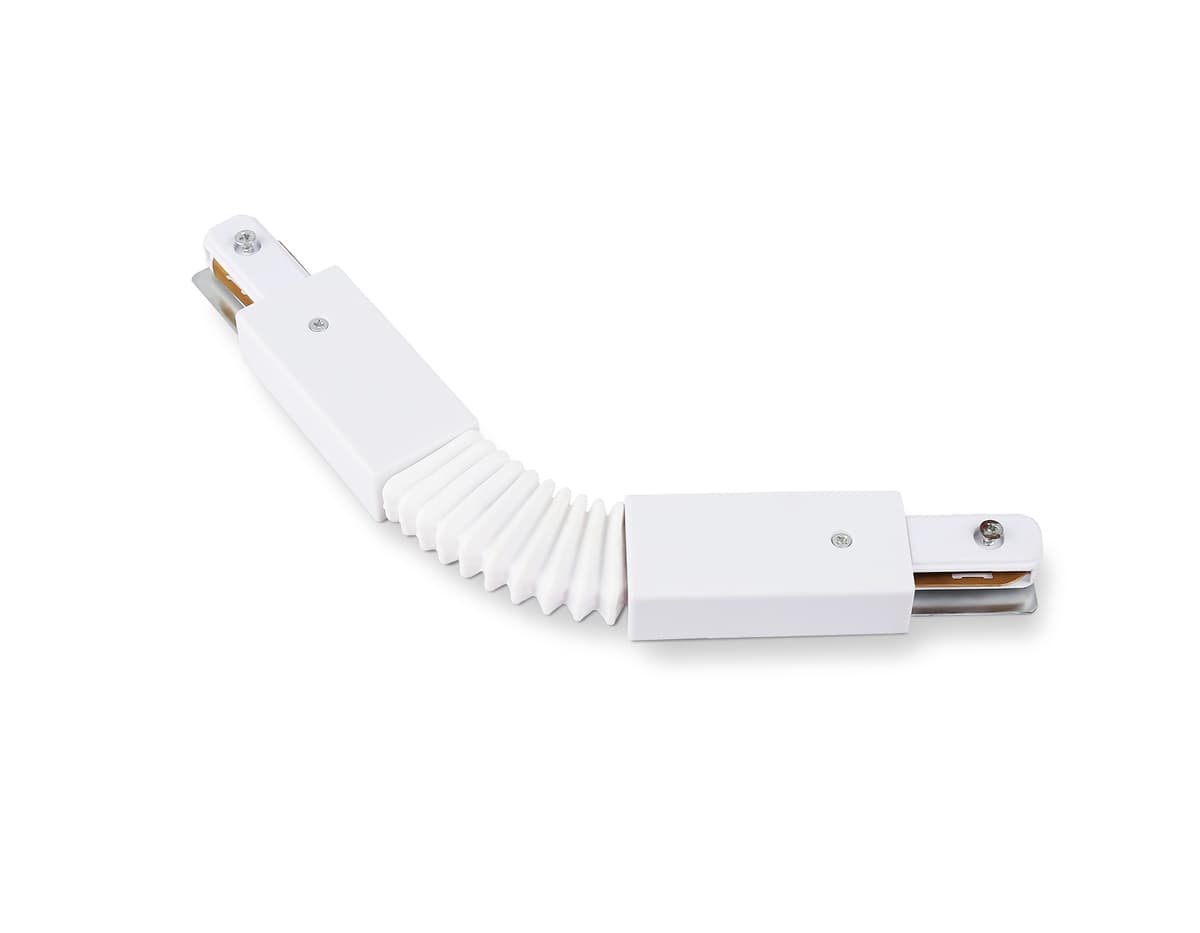 GL7175 WH белый коннектор гибкий для однофазного шинопровода Standard 220V NEW 285*35*20