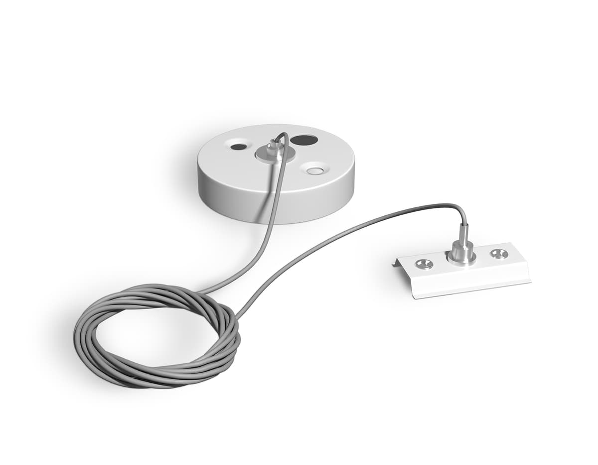 GL7191 WH белый подвес тросовый для однофазного шинопровода Standard 220V NEW 1.5m