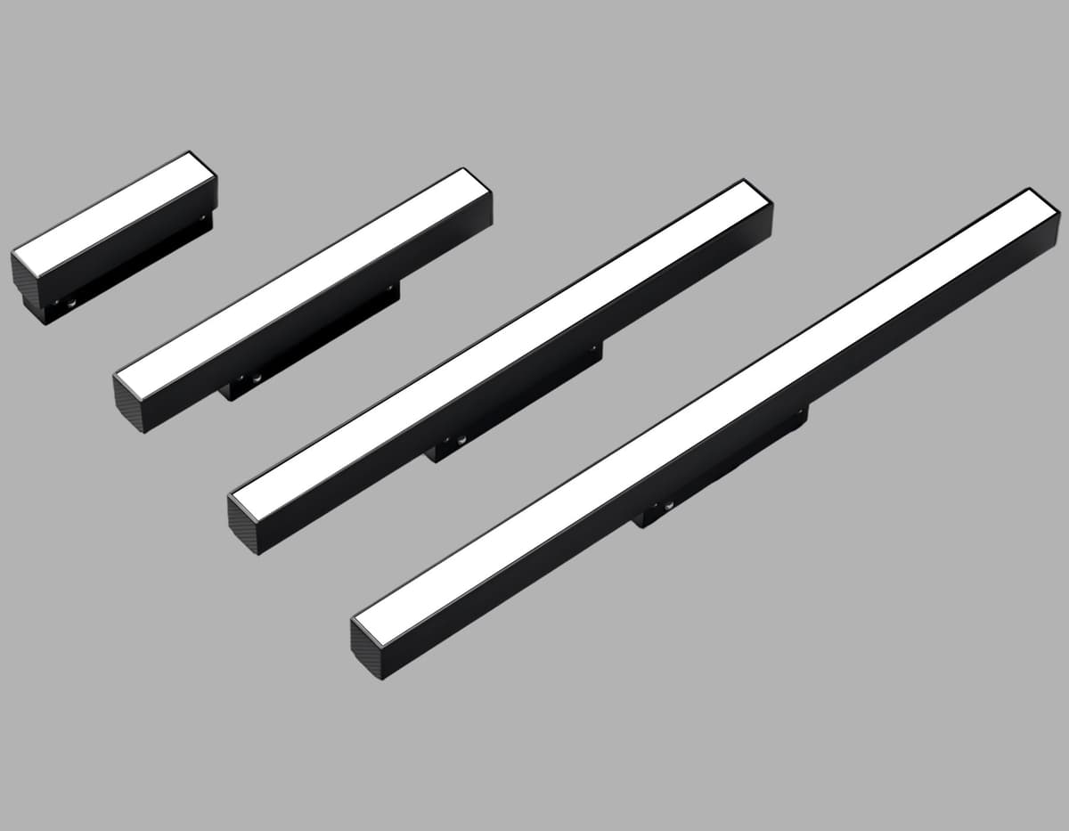 GL8035 BK черный IP20 9W 3000-6000K 220V 120° 220*25*41