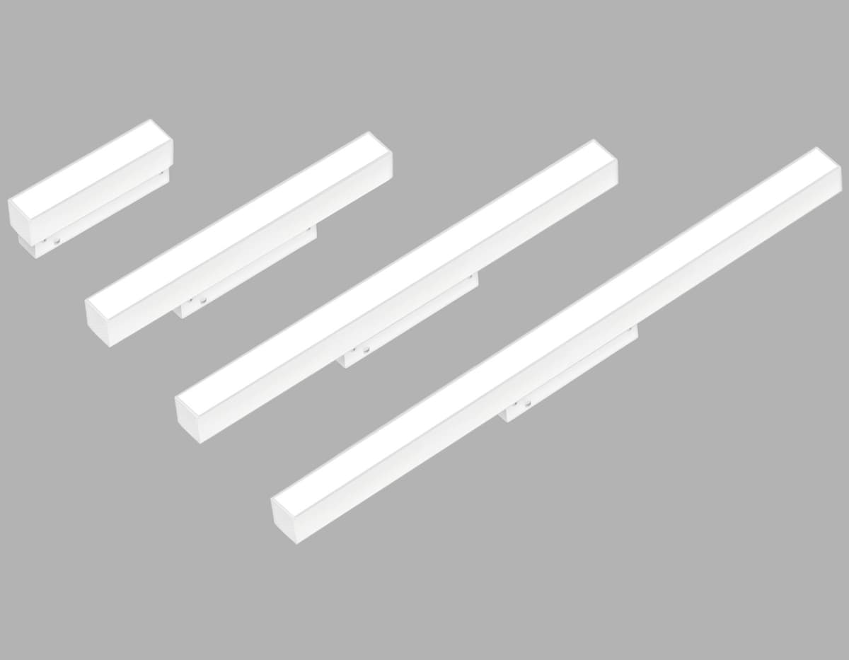 GL8050 WH белый IP20 27W 3000-6000K 220V 120° 600*25*41