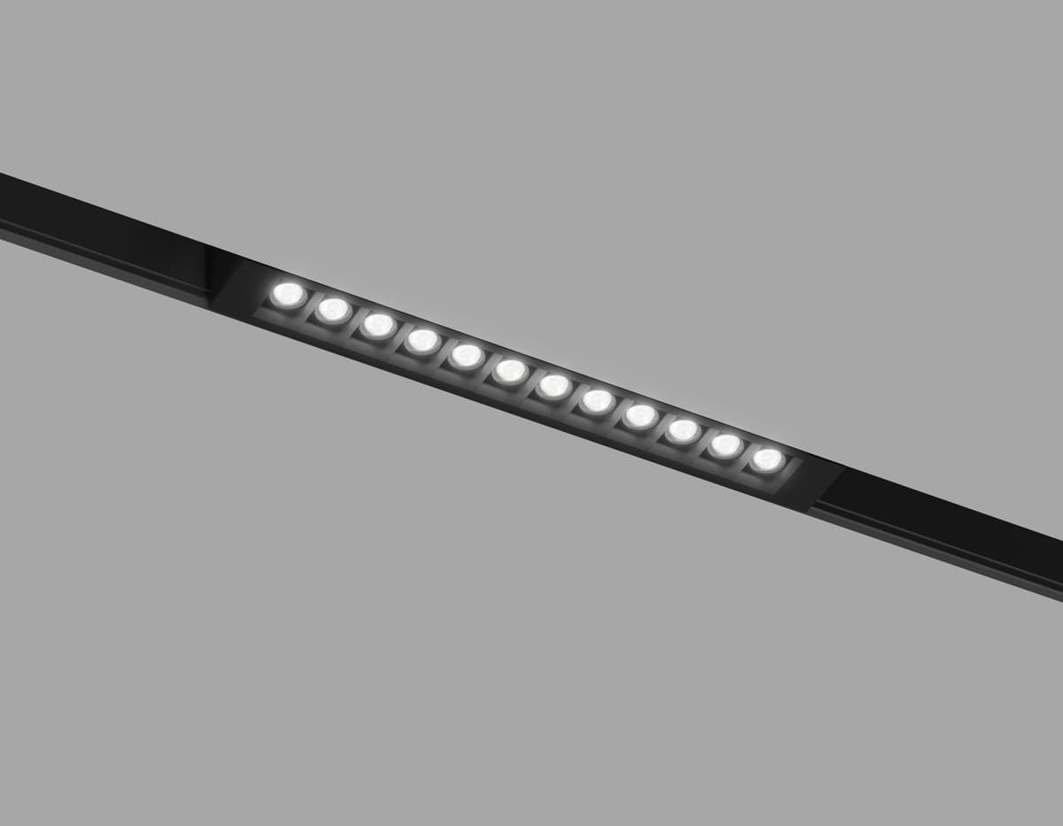 GL8075 BK черный IP20 9W 3000-6000K 220V 24° 220*25*41