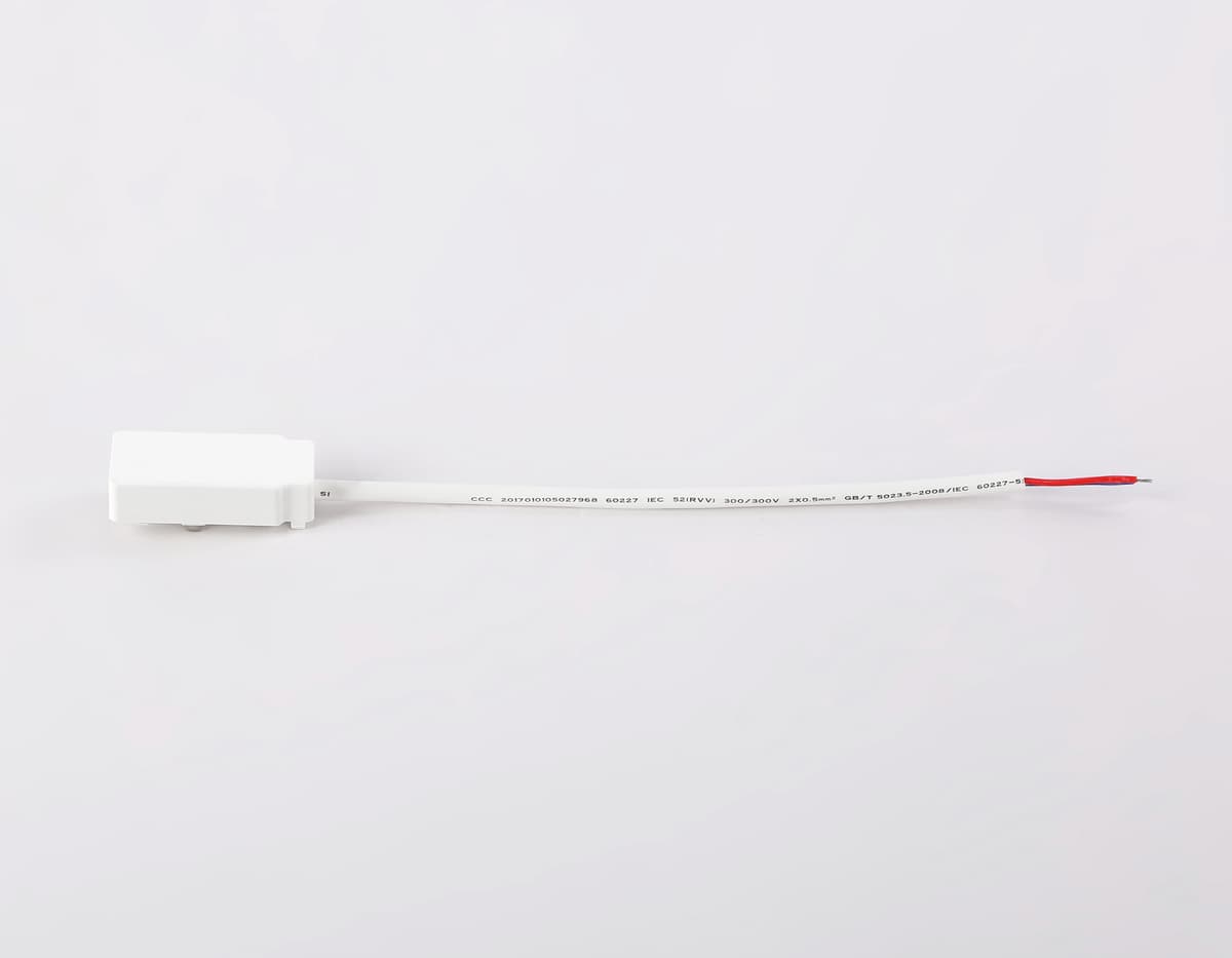 GV1261 WH белый ввод питания для шинопровода IP20 48V 60*26*16