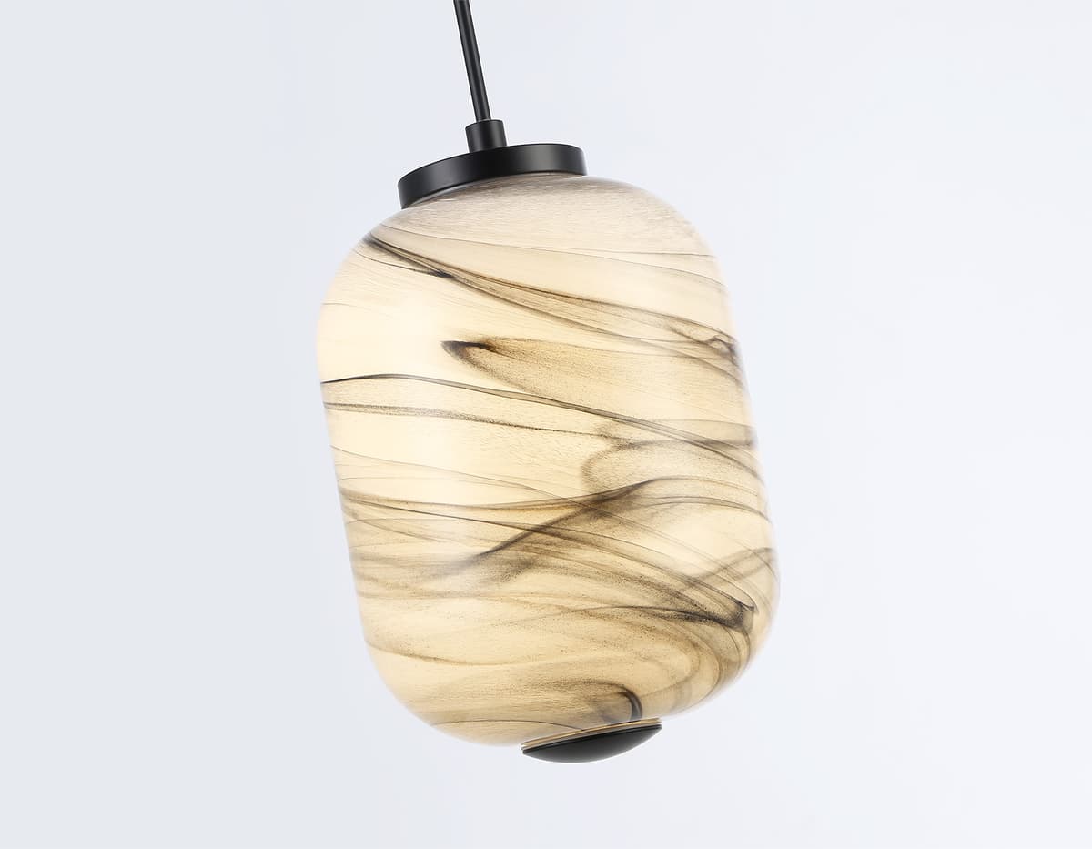 LH11031 BK/MG черный/мраморно-серый 8W 3000K D150*1585